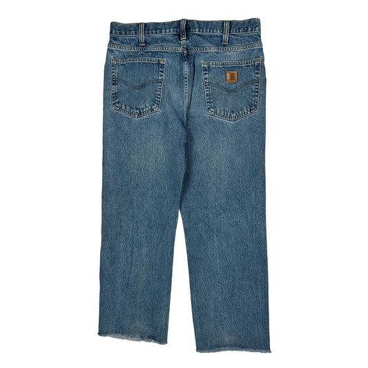 Carhartt Jeans - 34W 32L Blue Cotton