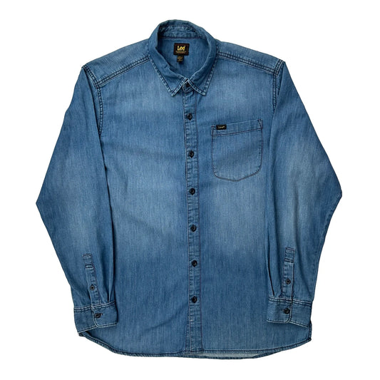 Lee Denim Shirt - Large Blue Denim