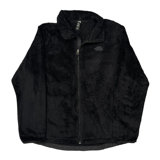 Vintage The North Face Fleece Jacket - 2XL Black Polyester