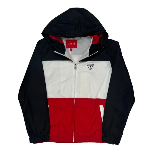 Guess Windbreaker - Large Multicoloured Polyester