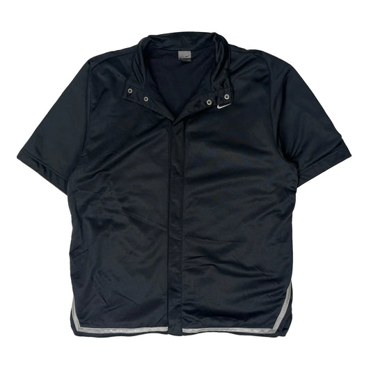 Nike Polo Shirt - XL Black Polyester