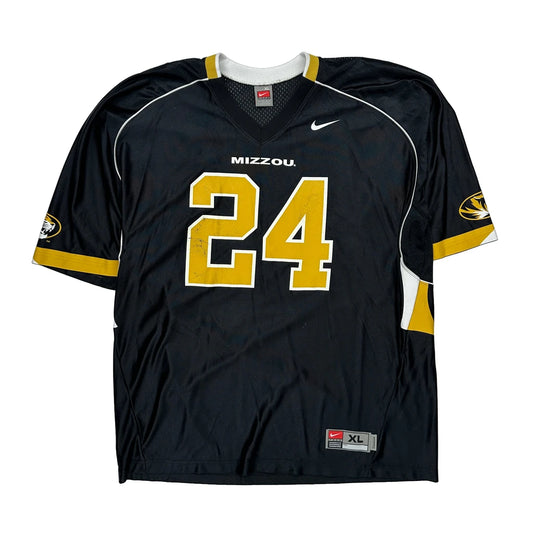 Mizzou Nike College Jersey - XL Black Polyester