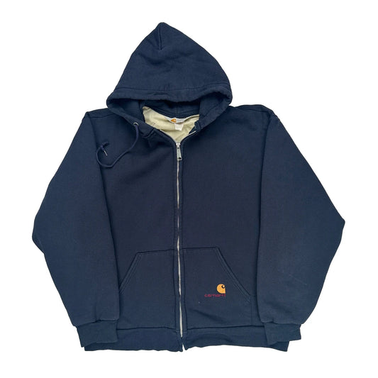 Carhartt Hoodie - XL Navy Cotton