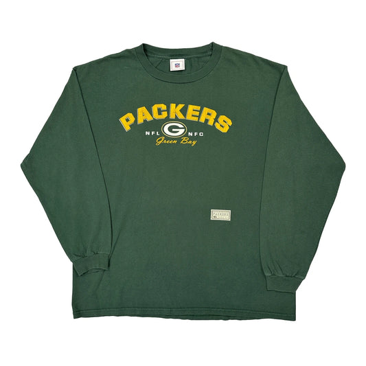 Green Bay Packers Nfl Long Sleeve T-Shirt - XL Green Cotton