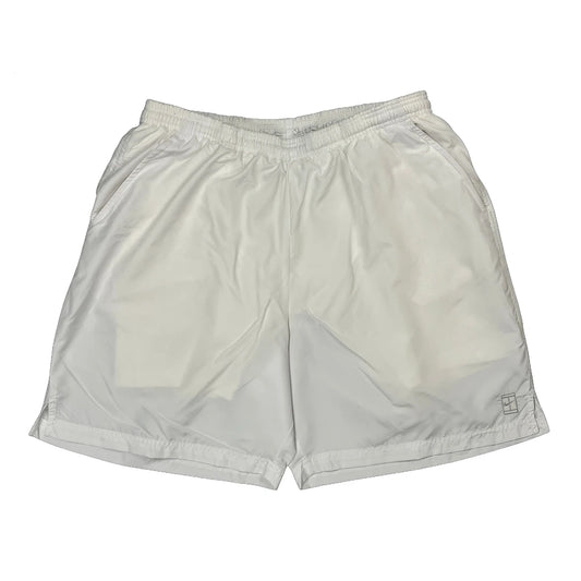 Nike Tennis Shorts - Large White Polyester