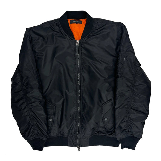 Unbranded Ma1 Bomber Jacket - Large Black Polyester