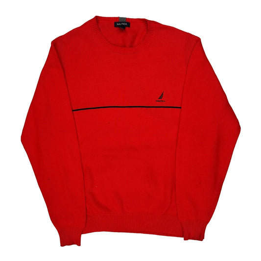 Nautica Jumper - Medium Red Cotton