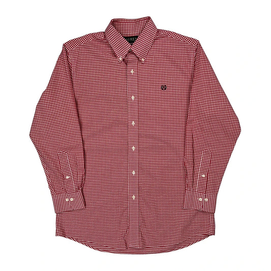 Vintage Ralph Lauren Checked Shirt - Large Red Cotton