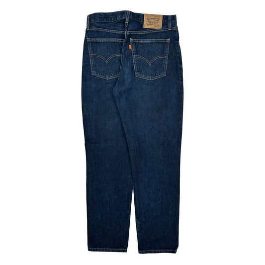 90S Levis Orange Tabs Jeans - 32W 32L Dark Wash Cotton