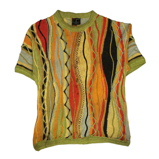 Bergati Coogi Style Jumper - XL Multicoloured Cotton Blend