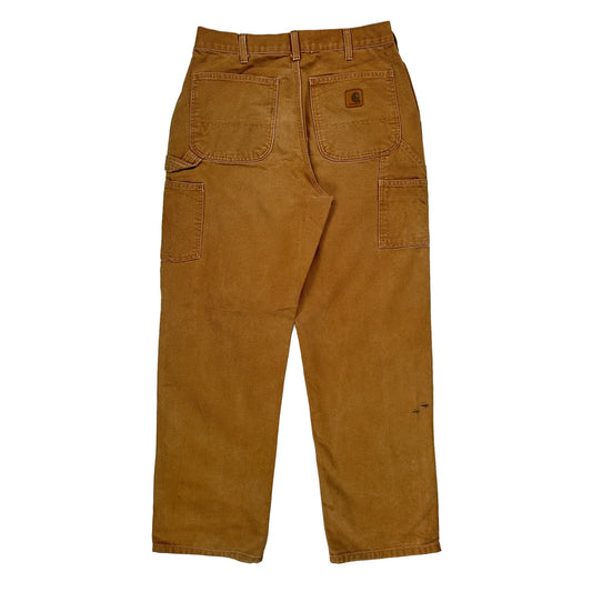 Carhartt Carpenter Trousers - 30W 30L Brown Cotton