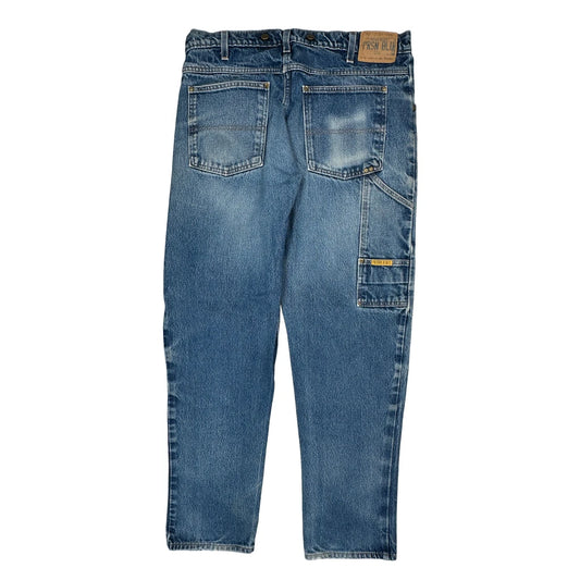 Made In USA Prsn Blu Carpenter Jeans - 38W 29L Blue Denim