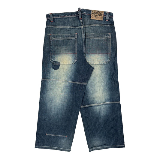 Southpole Hip Hop Jeans - 38W 28L Blue Denim
