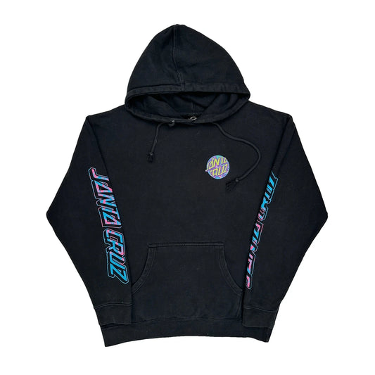 Santa Cruz Santa Cruz Graphic Hoodie - Large Black Cotton