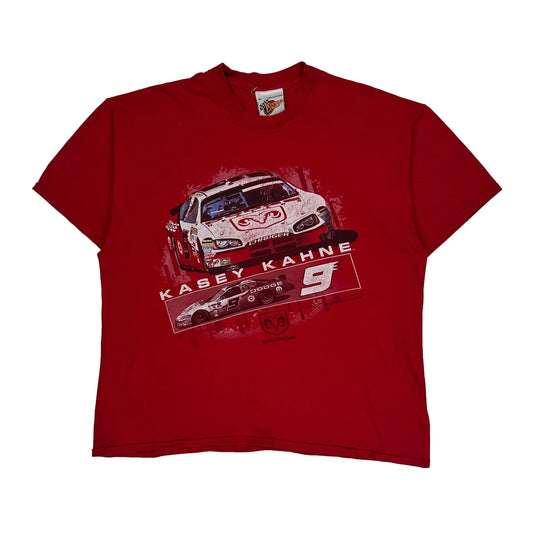 Nascar Winners Circle Graphic T-Shirt - XL Red Cotton