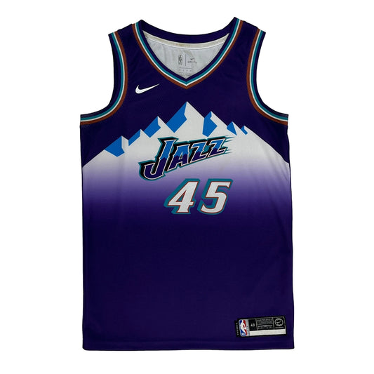 Utah Jazz Nike Nba Jersey - Small Purple Polyester
