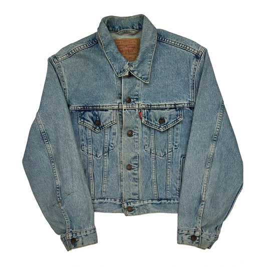 Vintage Levis Denim Jacket - Small Light Wash Denim