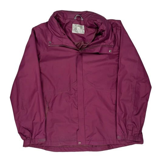 Camel Waterproof Jacket - XL Purple Polyester