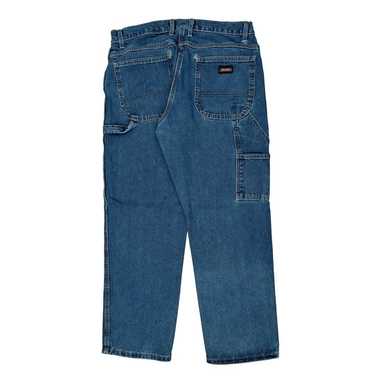 Dickies Carpenter Jeans - 32W 29L Blue Cotton