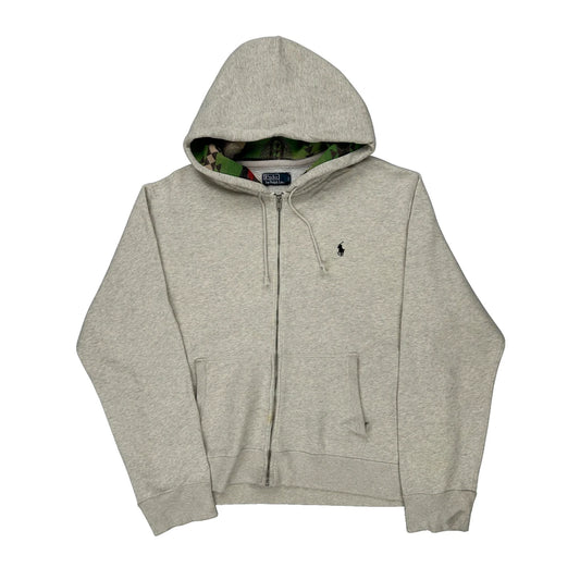 Polo By Ralph Lauren Hoodie - 2XL Grey Cotton Blend