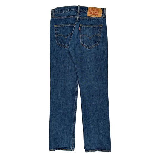 501 Levis Jeans - 29W 30L Dark Wash Denim