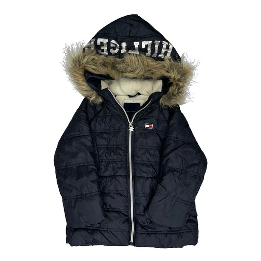 Age 2-3 Tommy Hilfiger Puffer - XS Navy Nylon