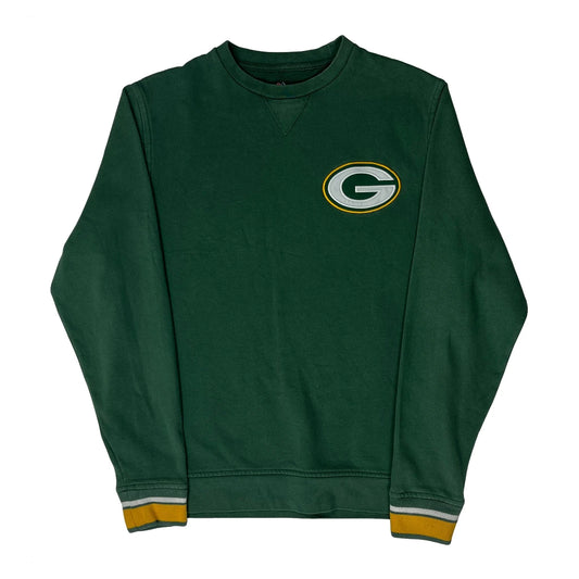 Green Bay Packers Majestic Nfl Sweatshirt - Medium Green Cotton