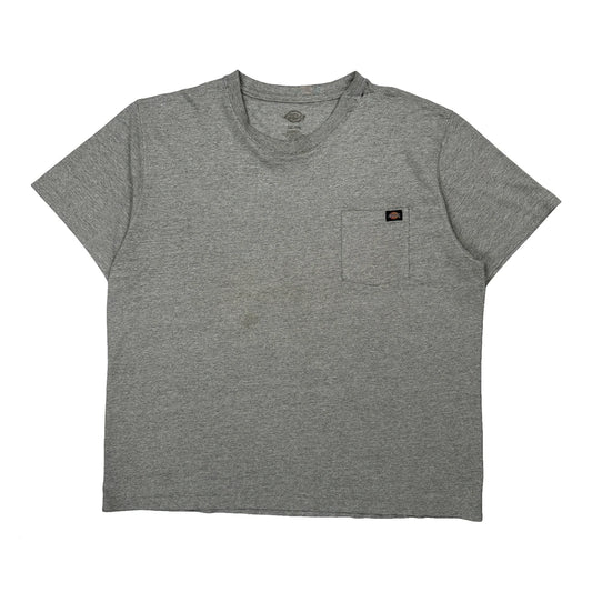 Dickies T-Shirt - 2XL Grey Cotton