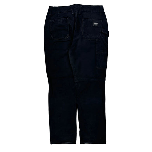 Timberland Cargo Trousers - 34W 30L Black Cotton