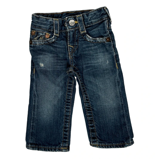 Age 6-12 Months True Religion Jeans - 2XS Blue Denim