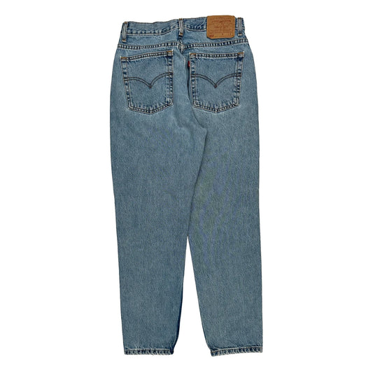 Levis 512 Slim Fit Jeans - 28W UK 8 Blue Cotton