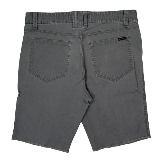 Oakley Slim Fit Shorts - 34W 10L Grey Cotton