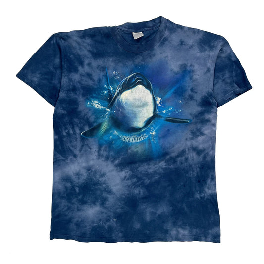 Delta Graphic T-Shirt - 2XL Blue Cotton