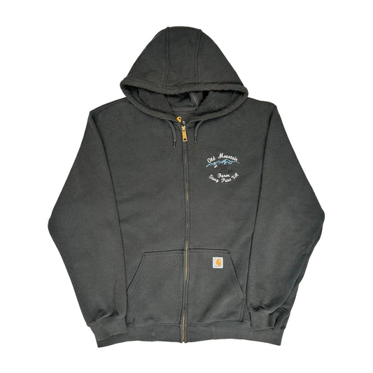 Carhartt Hoodie - XL Black Cotton Blend