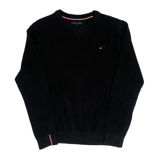Tommy Hilfiger Jumper - Medium Black Knitted