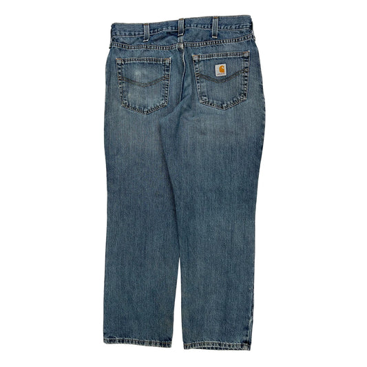 Carhartt Jeans - 34W 30L Blue Cotton Blend