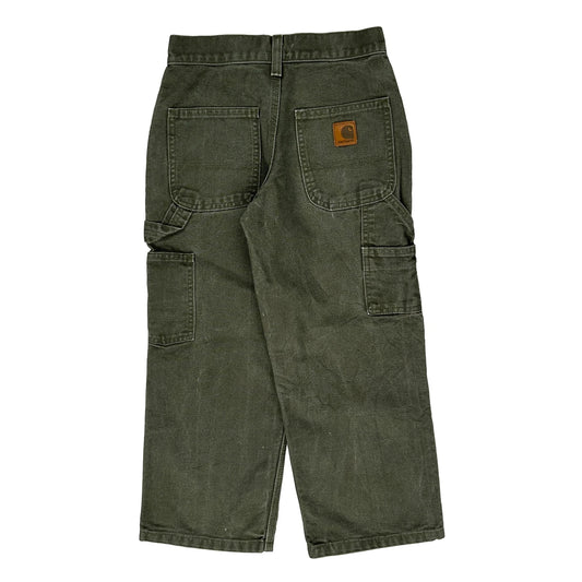 Age 8 Carhartt Dungarees - Medium Green Cotton