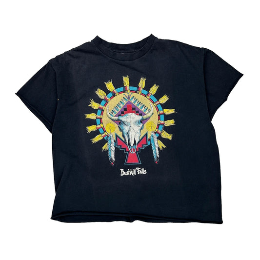 Bushkill Falls Delta Graphic T-Shirt - XL Black Cotton