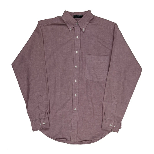Lee Shirt - Medium Burgundy Cotton Blend