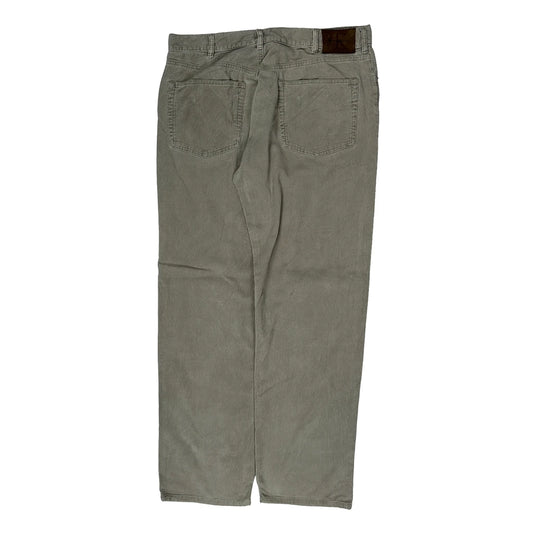Vintage Calvin Klein Jeans Cord Trousers - 36W 34L Khaki Corduroy
