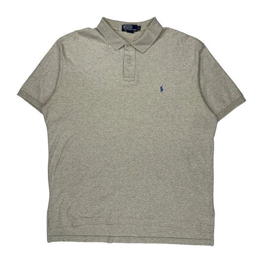 Polo By Ralph Lauren Polo Shirt - XL Beige Cotton