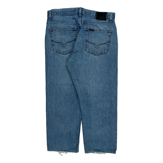 Harley Davidson Jeans - 35W 26L Blue Cotton