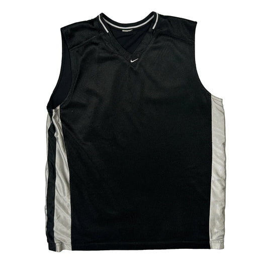 Basketball Nike Jersey - Large Black Polyester