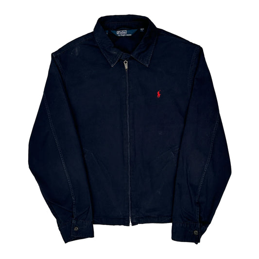 Polo By Ralph Lauren Harrington Jacket - Large Navy Cotton