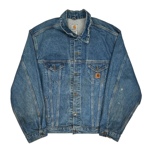 Carhartt Jacket - 2XL Light Wash Denim