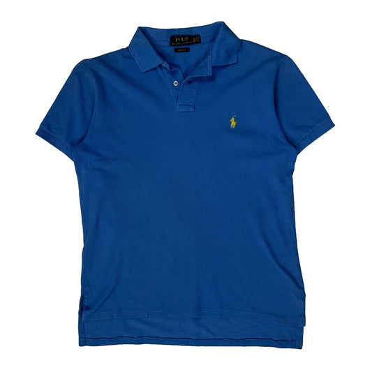 Polo By Ralph Lauren Polo Shirt - Medium Blue Cotton