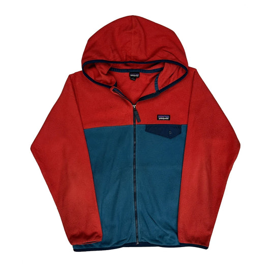 Age 12 Patagonia Hoodie - Large Red Polyester