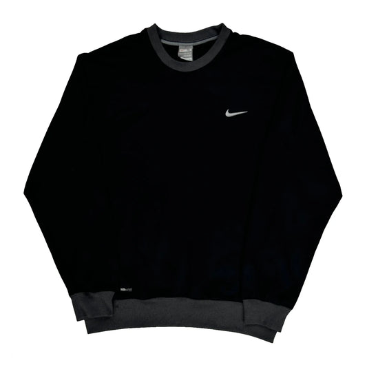 Nikefit Dry Nike Long Sleeve T-Shirt - XL Black Polyester