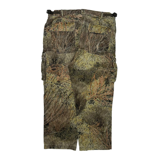 Vintage Game Winner Cargo Trousers - 36W 25L Camo Cotton
