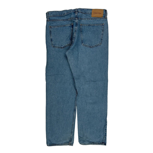 Calvin Klein Jeans - 35W 30L Blue Cotton